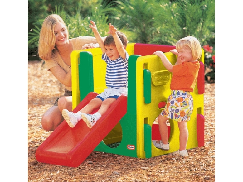 Little Tikes Junior Activity Gym, 1,5 vuosi/vuosia, Vihreä, Punainen, Keltainen