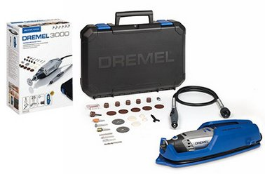 Dremel 3000-1/25 EZ, 190 mm, 550 g, Hantverk, Skärande, Trilling, Slipning, Polering, Slipning, 130 W, 230 V, AC | Elverktyg - DIY - Elverktyg 230V - Kapsåg/geringssåg | GameStuff