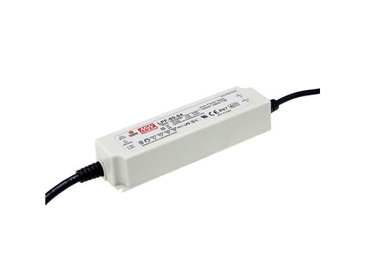 Mean Well Lpf-60-54 Led-Treiber, Led-Transformator Konstantspannung, Konstantstrom 60 W 1,12 A 32,4 - 54 V/Dc Nicht Dimmbar, Pfc-Schaltkreis,