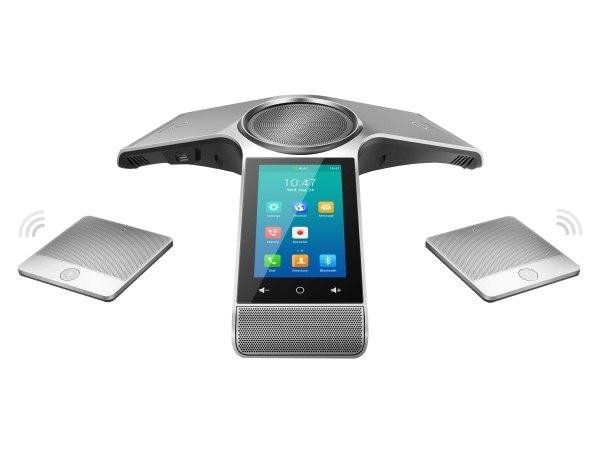 Yealink CP960, IP-konferenstelefon, Röra, Silver, LCD, 12,7 cm (5), 1280 x 720 pixlar | Tele & GPS - Fast & IP telefoner - Trådlösa telefoner | GameStuff