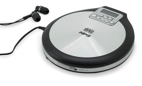 Soundmaster CD9220 - Personal CD player - Sort - Rustfrit Stål - Anti-Shock.
