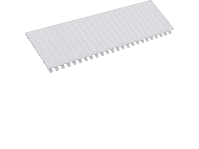Hager S35S, Cover strip, Vit, 219 mm, 54 mm | EL Artiklar - Elcentral - Gruppcentral | GameStuff