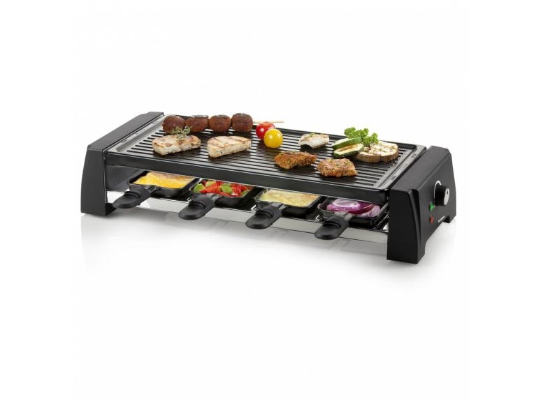 DOMO DO9189G elektrisk bordgrill 1200 W - raclette til 8 personer