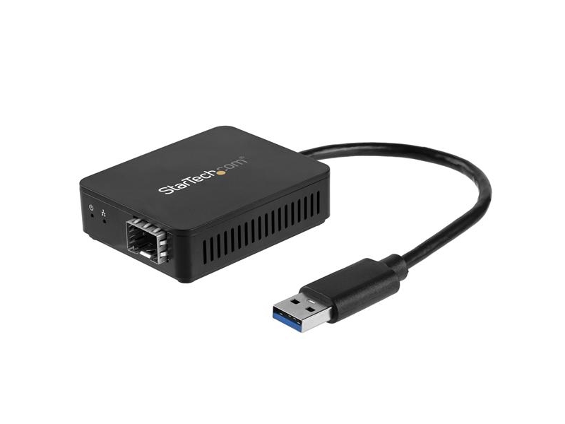 StarTech.com USB 3.0 to Fiber Optic Converter - Open SFP - netværksadapter