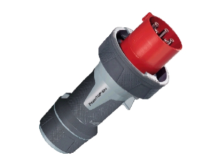 MENNEKES 13212, 5P, 6 t, Sort, Grå, Rød, IP67, 400 V, 63 A | EL Artiklar - Cee & multipolär - Cee material | GameStuff