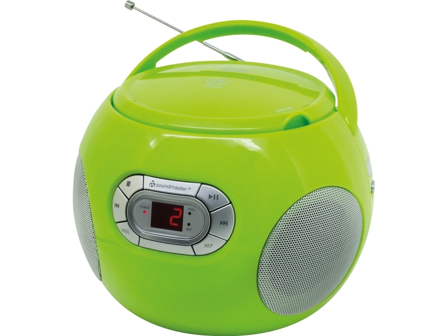 Soundmaster SCD2120GR, 1,2 kg, Grön, HiFi CD-spelare | TV, Ljud & Bild - Stereo - Bergsprängare | GameStuff