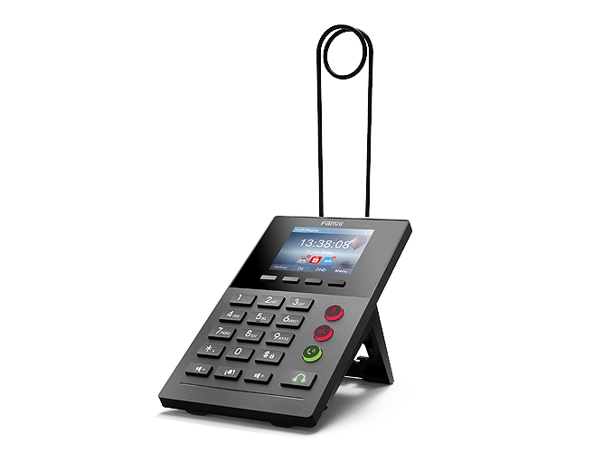 Fanvil X2p, Ip-Telefon, Schwarz, 1 Zeilen, 500 Eintragungen, Lcd, 7,11 Cm (2.8")