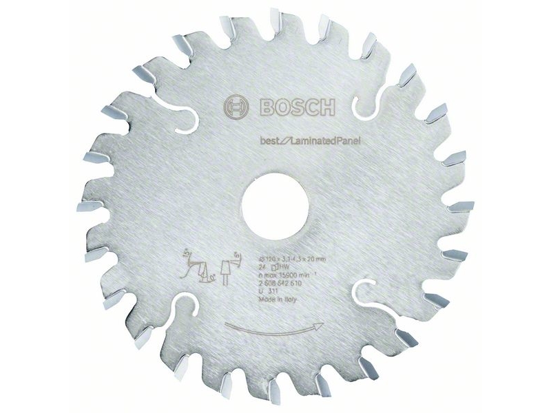 Bosch Rundsavklinge Best Lam 120X2.2X20mm 24T