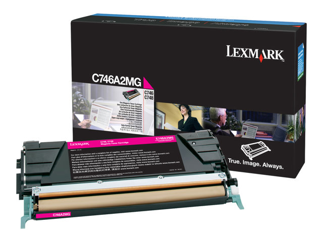 Lexmark - Magenta - original - tonerpatron LCCP, LRP - för Lexmark C746dn, C746dtn, C746n, C748de, C748dte, C748e | Skrivare - Bläck, toner & förbrukningsvaror - Toner | GameStuff