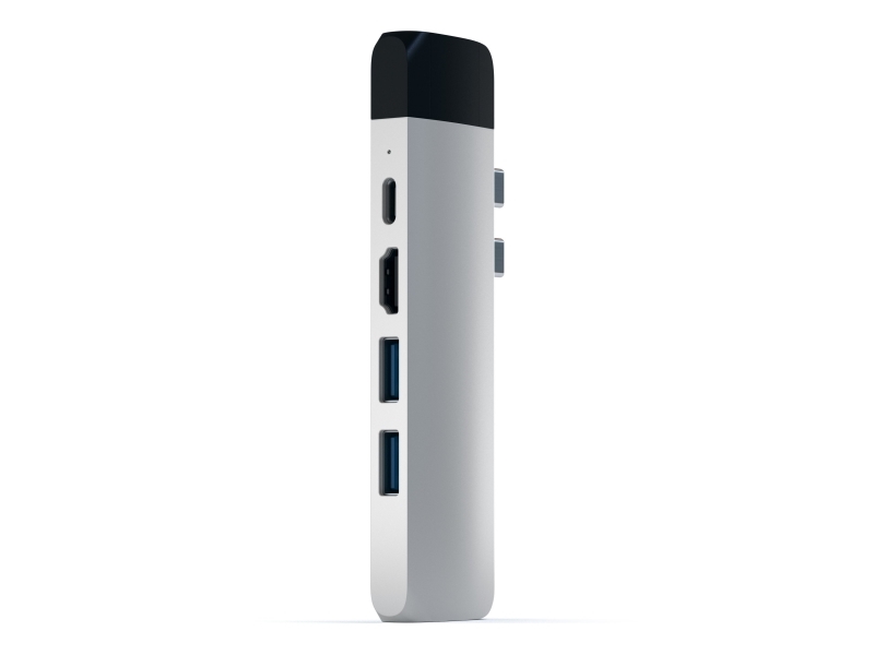 Satechi St-Tcphes, Usb 3.2 Gen 1 (3.1 Gen 1) Type-C, Sølv, Microsd (Transflash), Hdmi, Rj-45, Usb 3.2 Gen 1 (3.1 Gen 1) Type-A, Usb 3.2 Gen 1 (3.1 Ge