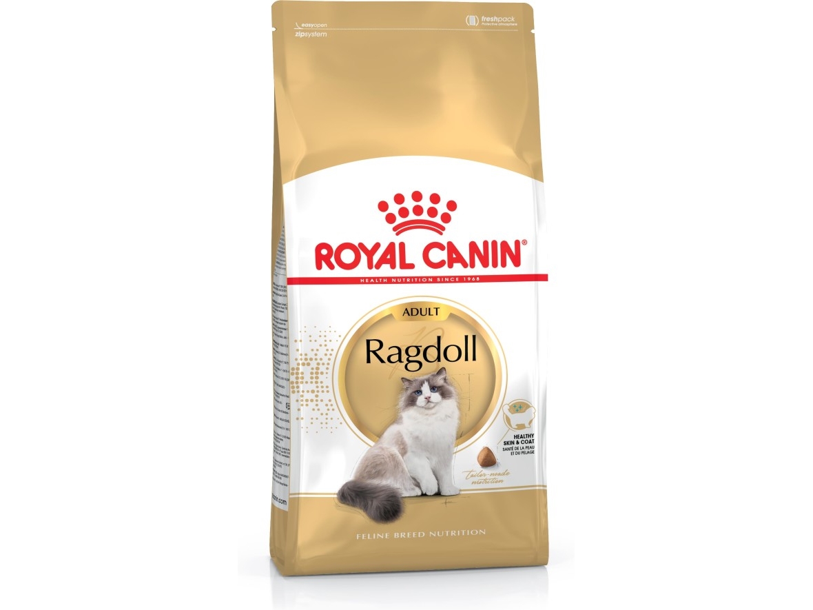 Royal Canin Ragdoll Adult, Adult, Ragdoll-Katze, Geflügel, 400 G, Antioxidantien Enthalten