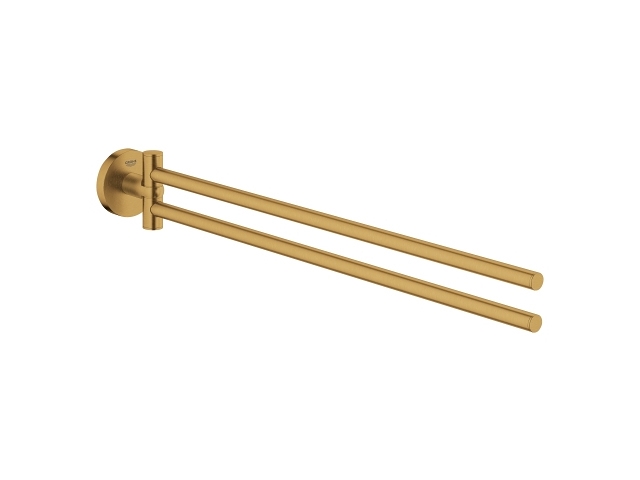 Grohe Essentials Handdukshållare - Borstad mässing | VVS Artiklar - Badrum - Badrum tillbehör | GameStuff