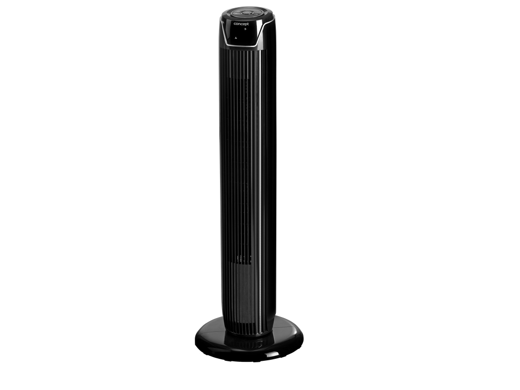 Concept VS5110, Husholdning tårnventilator, Sort, Gulv, 62 dB, 26 m³/t, 60°