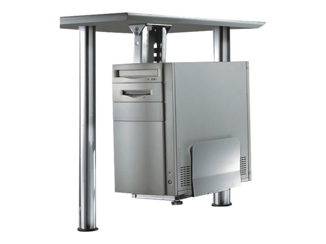 Neomounts Cpu-D200silver Cpu-Halter - Max 30 Kg - Universal, Tischmontierte Cpu-Halterung, 30 Kg, Silber, Stahl, Taiwan, 230 Mm