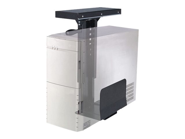 Neomounts Cpu-D250black Cpu-Halter - Drehbar - Max 30 Kg - Universal, Tischmontierte Cpu-Halterung, 30 Kg, Schwarz, Stahl, 180°, 0 - 180°