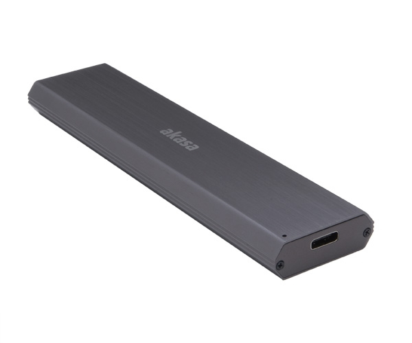 Akasa Ak-Enu3m2-03, Ssd Kabinet, M.2, Pci Express, Pci Express 2.0, Pci Express 3.0, 10 Gbit/Sek., Usb-Tilslutning, Sort
