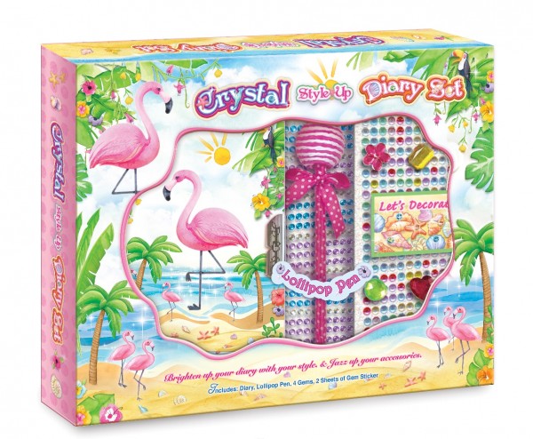 Pulio Pecoware Diary in a Unicorn decoration set