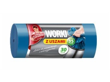 Anna Zaradna AZ Sopsäckar med öron LDPE 35L 30 UST. BLÅ (AZ1-WNS-3883) | Foto och video - Foto- & videotillbehör - Monteringsutrustning | GameStuff