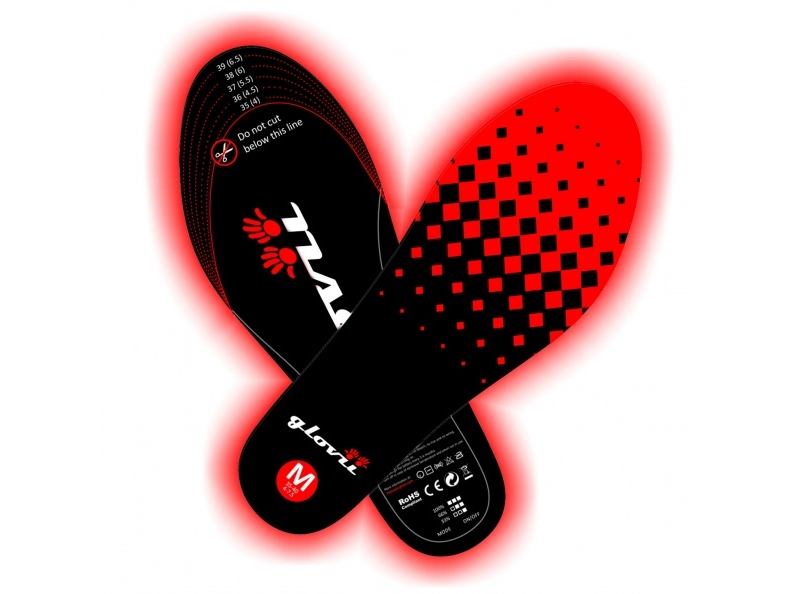 Glovii GW2M, Unisex, Alla, Uppvärmd innersula, Svart, red, Vinter | Kläder & Säkerhet - Skodon - Säkerhetsskor | GameStuff