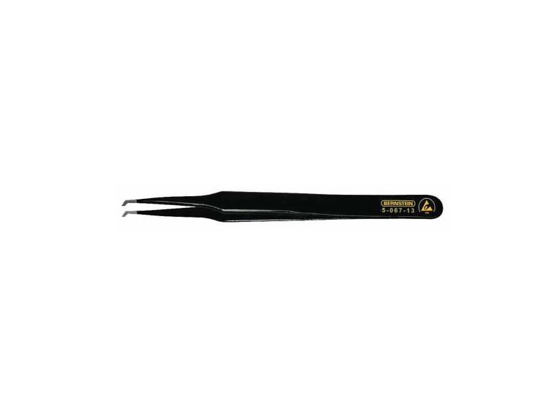 Bernstein 5-067-13, Rustfrit Stål, Sort, Tilspidset, Kurvet, 15 G, 120 Mm