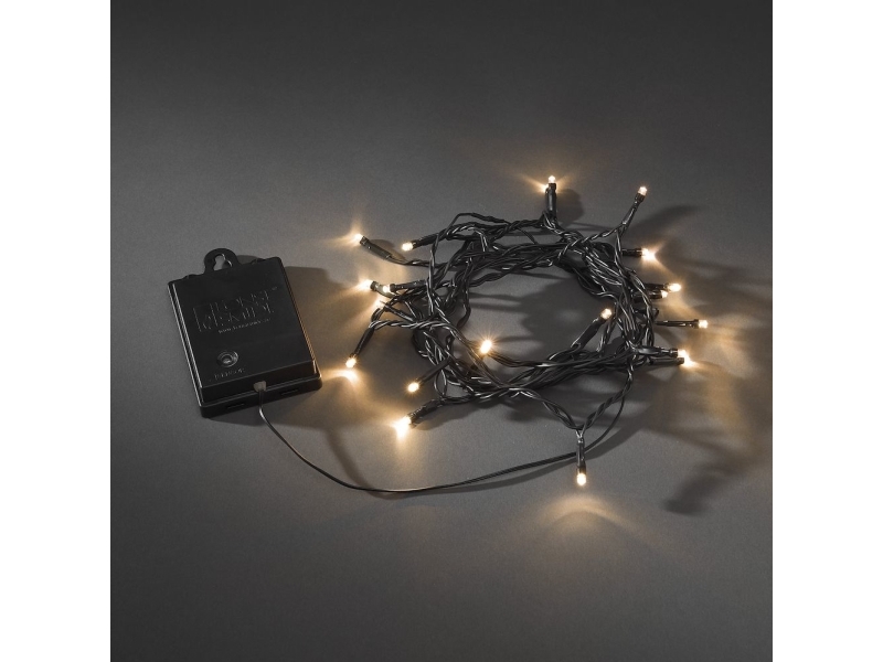 Konstsmide 3722-800, Girlang, Plast, Svart, 0,19 m | Belysning - Annan belysning - Ljusslingor | GameStuff