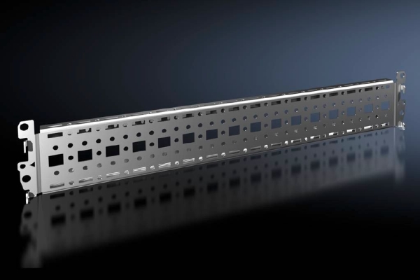 Rittal VX 8617.020, Monteringsplade, Grå, Stål, 500 mm, 4 stk, 2,07 kg