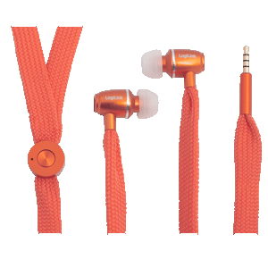 Logilink Hs0027, Ledningsført, 20 - 20000 Hz, Opkald/Musik, Headset, Orange
