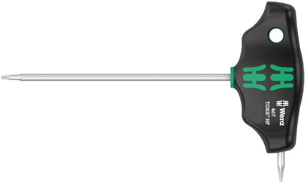 Wera 467 TORX, L-torx nyckel, T6, Svart, 3 mm, 1 styck | Verktyg & Verkstad - Skruvmejsel - Sexkantnycklar | GameStuff