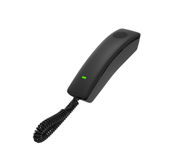 Fanvil H2u-B, Ip-Telefon, Schwarz, Kabelgebundenes Mobilteil, Tisch/Wand, Im Band, Out-Of Band, Sip-Info, 2 Zeilen