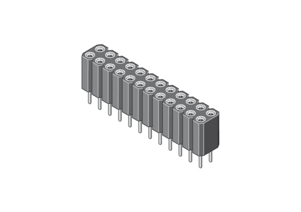 MPE-Garry 115-3-072-0-MTF-XS0, Pin header, Sort, Metallic, Kobber, 260 °C, Lige, Hunstik
