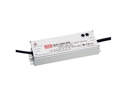 MEAN WELL HLG-120H-36A, 120 W, IP20, 90 - 305 V, 36 V, 68 mm, 220 mm | EL Artiklar - Motorer, Spänningsreglering, Övervakning - Transformator | GameStuff