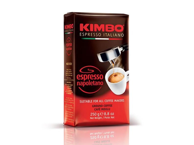 Kimbo Espresso Napoletano 250 G, 250 G, Medium Geröstet, Kaffee, Espresso, Tasche, 250 G
