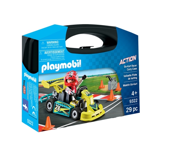 Playmobil Go-Kart Racer Carry Case, Spielfigur, 5 Jahr(E), Kunststoff, 29 Stück(E), 298,15 G