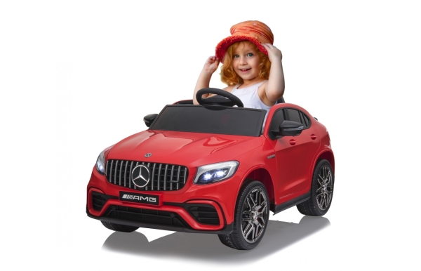 Jamara Mercedes Amg Glc Coupe Hjul Rød