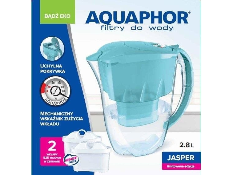 Aquaphor Jasper Krug Wasserfilter 2,8 L +B100-25 Mg + Bestellung