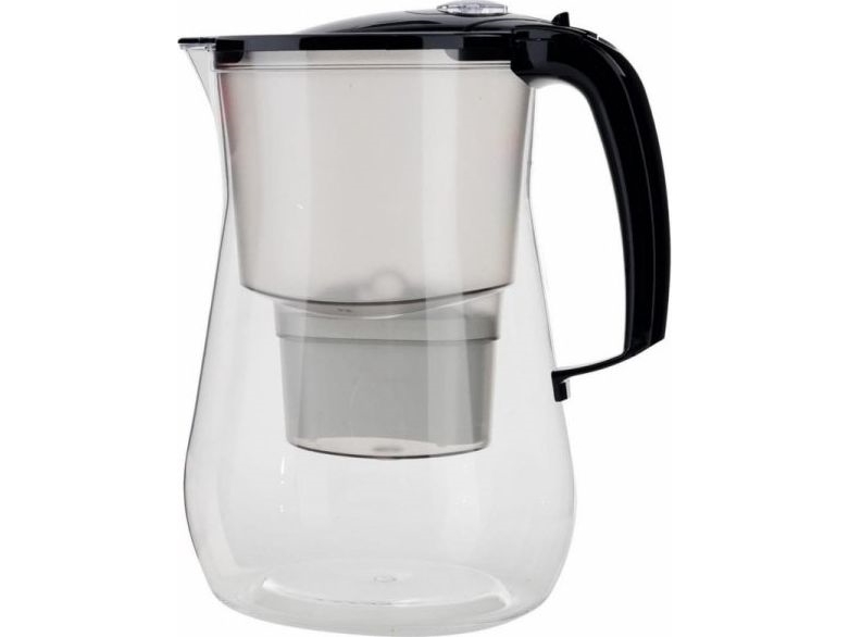 Kanne Aquaphor Onyx 4,2 L + Einsatz B100-25 Maxfor Mg 2+ (Schwarz)