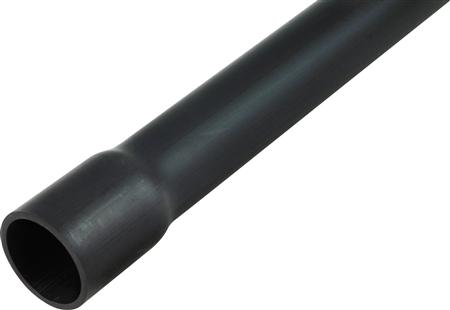 DIETZEL Plastrør stiv, halogenfri 25 mm HFPRM Turbo 750 LSF0H sort med muffe 3 meter, UV-bestandig. - (3 meter) | Rör | GameStuff