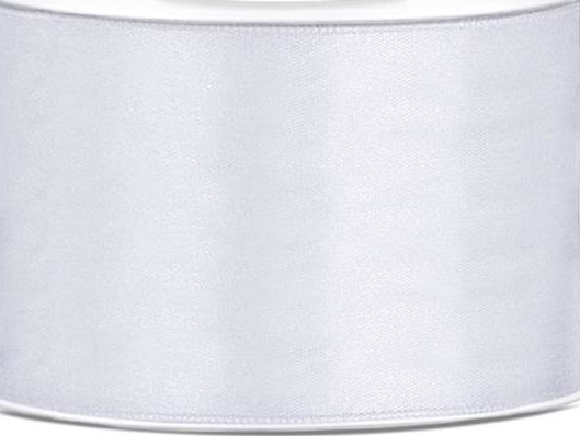 Hvidt Satinbånd 50Mm