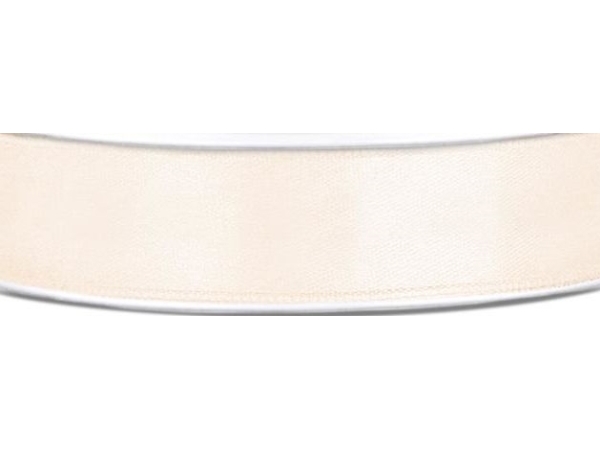 Helles Cremefarbenes Satinband 12Mm