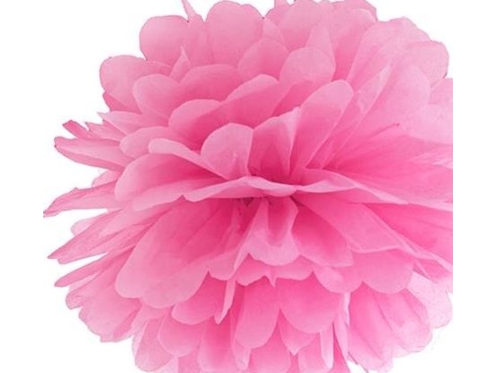 Stor Pompon Rosa