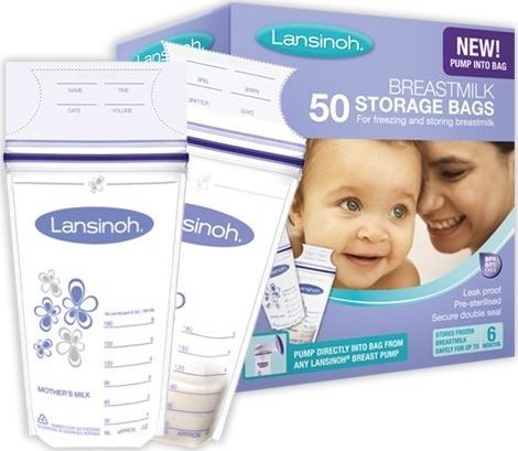 Lansinoh Folicot Mælkeposer 50X180ml