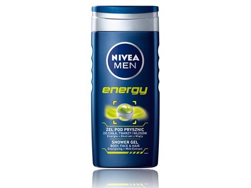 Nivea Men Energy Shower Shampoo 250Ml