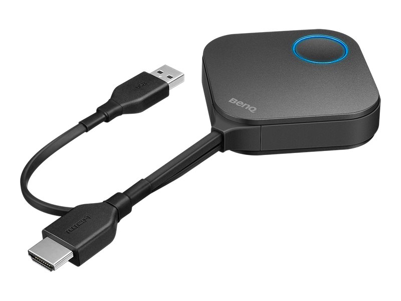 Benq Instashow Button Kit - Trådløs Video/Audio Udvider - Wi-Fi 5 - Op Til 8 M