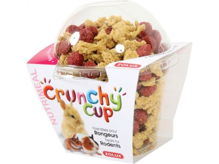 Zolux Nagetier-Leckerli Crunchy Cup Rote Bete 130G