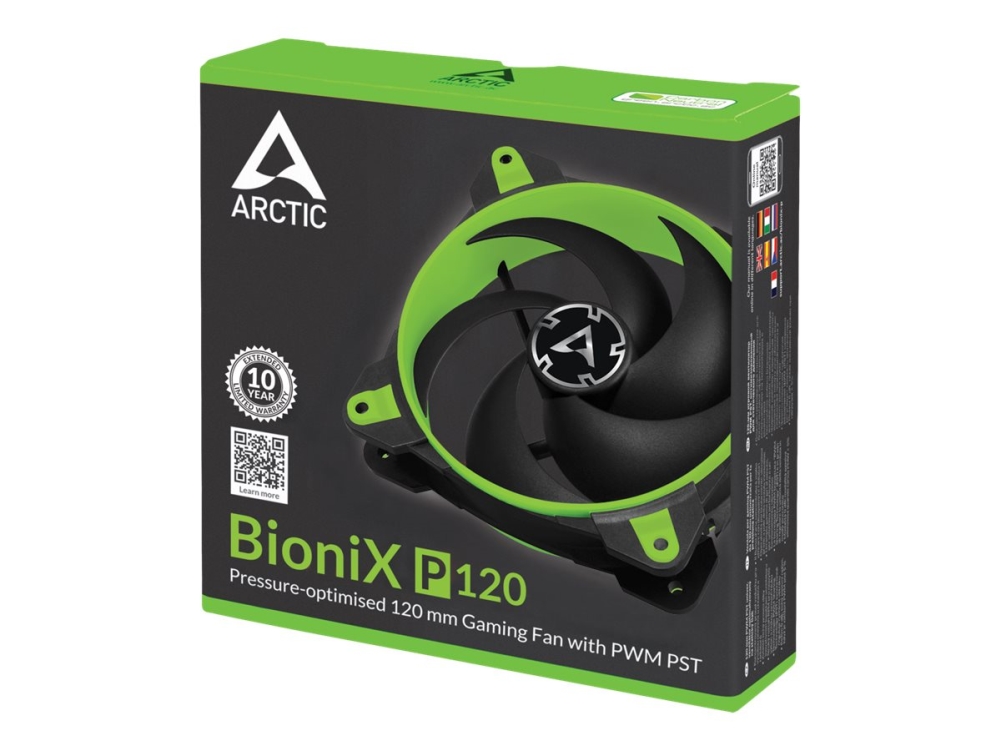 Arctic Bionix P120 - Indsats Med Blæser - 120 Mm - Grøn