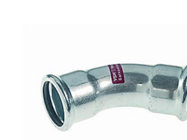 VSH bøjn. 76 mm. 45gr. mf.mf. - M-bakke XPress FZ press | VVS Artiklar - Rör & Kopplingar - VSH FZ | GameStuff