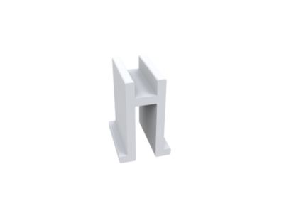 Vetro Fodstøtte - L=20 mm | VVS Artiklar - Badrum - Duschset & Tillbehör | GameStuff