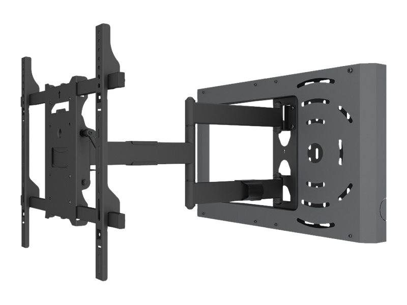Multibrackets 0198, 177,8 Cm (70 Zoll), 100 X 100 Mm, 400 X 400 Mm, -5 - 10°, 10°, Schwarz
