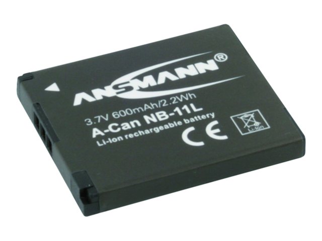 Ansmann A-Can Nb 11 L - Akku - Li-Ion - 600 Mah - Für Canon Ixus 17X, 18X, 190, 285 Ixy 190, 640 Powershot Sx420 Powershot Elph 180, 190, 360