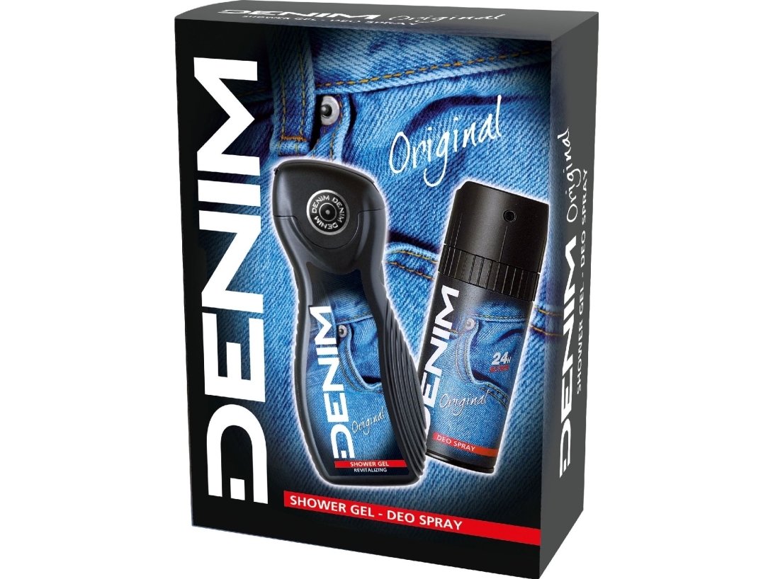 Gift Denim Original (Deospray 150 Ml + Shower Gel 250 Ml)